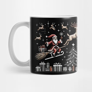 Santa at Christmas vacation Mug